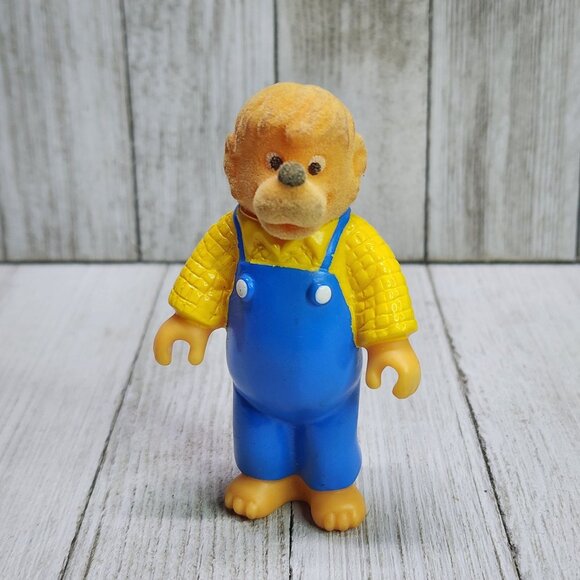 Vintage McDonalds Happy Meal Berenstain Bears Papa Bear Figure 1986 3.5'' Tall - Picture 1 of 8